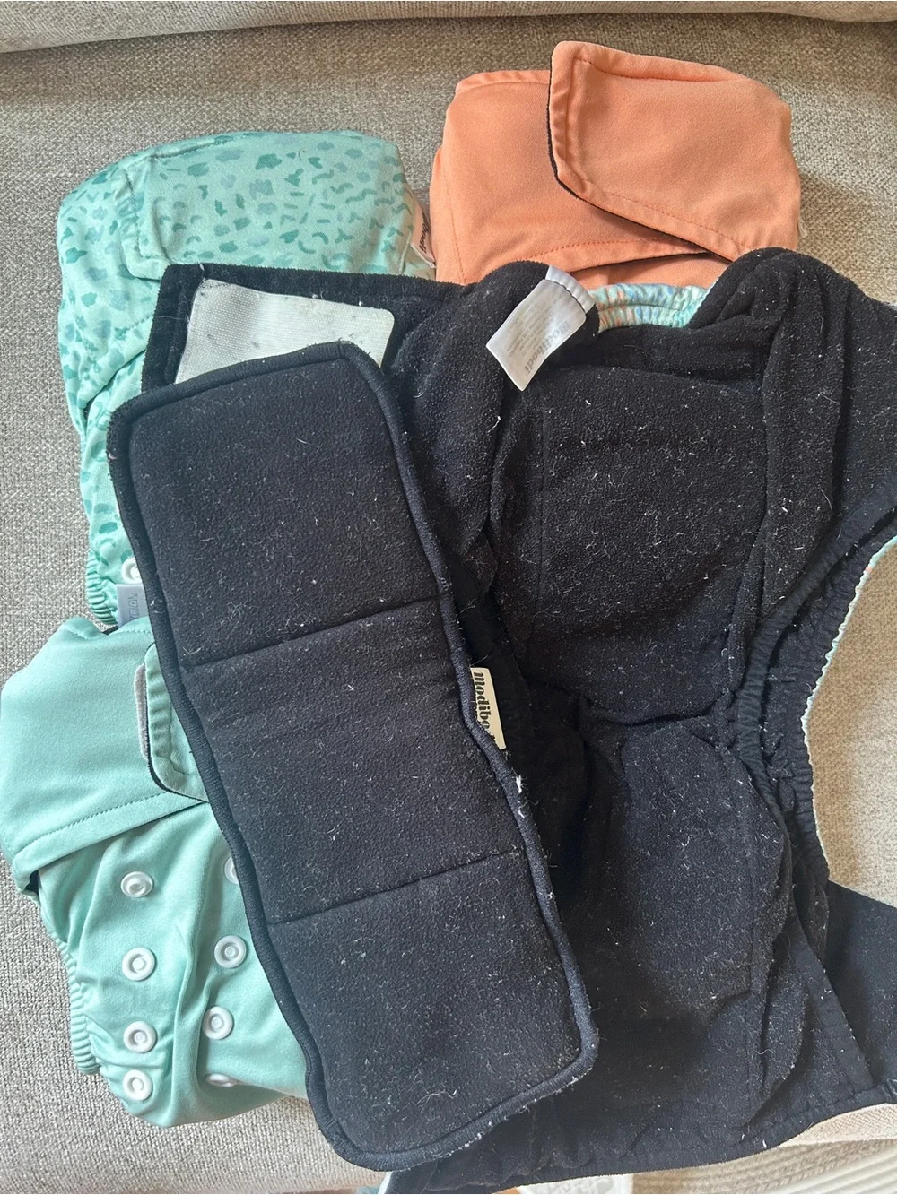 4 Cloth Diapers (All in One)